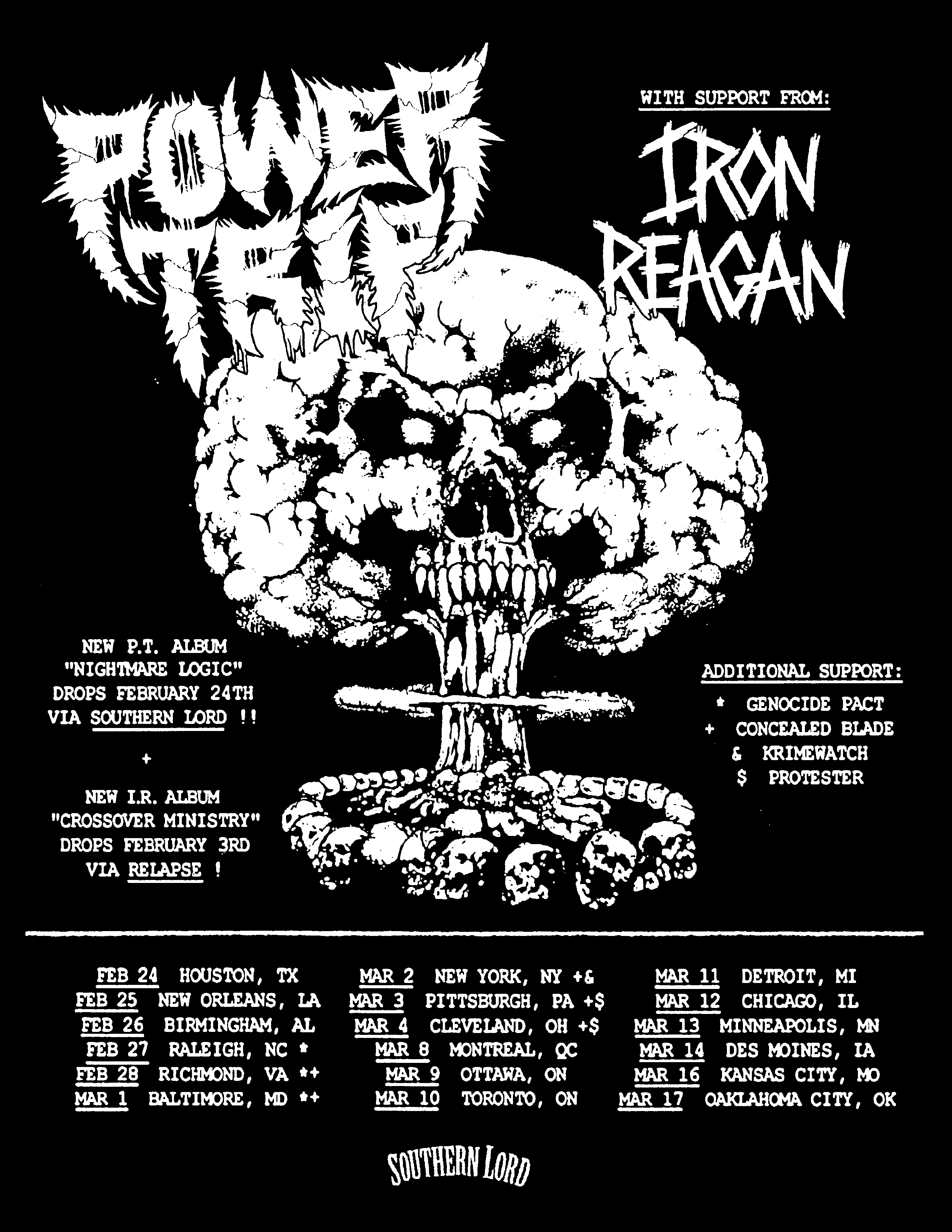 POWER TRIP Unveils “Executioner’s Tax (Swing Of The Axe)” And Extends