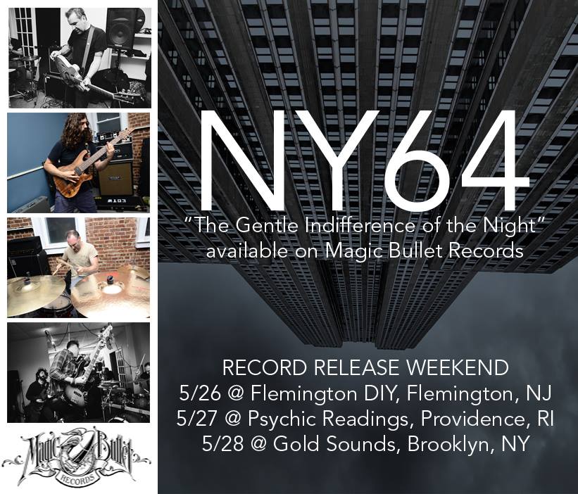 NY64 Record Release Flyer