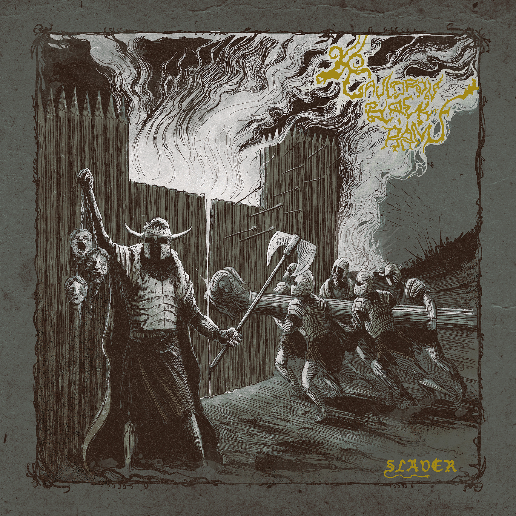 CAULDRON BLACK RAM Issues Title Track To Slaver LP; Preorders