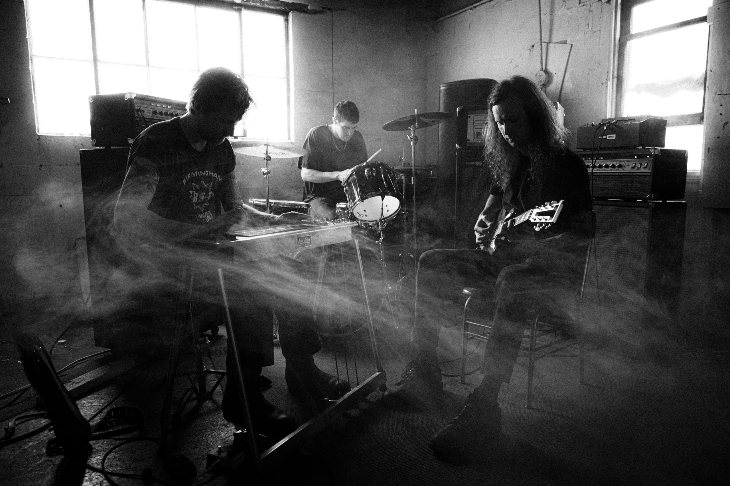 Take it east. Instrumental Stoner Doom.